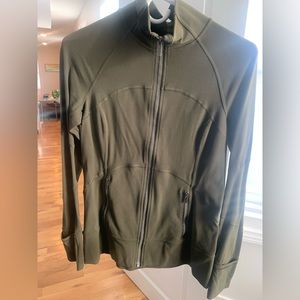 Lululemon jacket. Green.